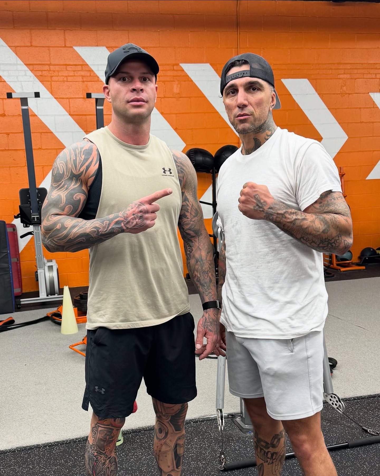 Coach Jaryd with athlete